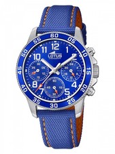 Lotus Reloj Infantil Cronógrafo Junior Collection con Correa Cuero 36 MM 5 ATM 18581/6