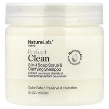 Champú exfoliante y clarificante para cuero cabelludo Perfect Clean 2 en 1, 8,1 oz (230 g)