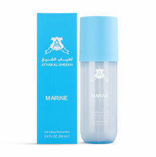 Spray vaporizador perfume marino para cabello y cuerpo Atyab Al-Sheekh, tamaño regular 250 ml