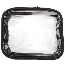 Bolsa organizadora de maquillaje transparente de viaje bolsas de esteticista de PVC transparente Beauty6119