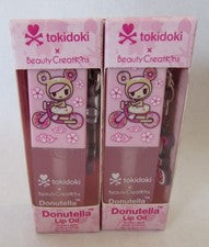 Beauty Creations x Tokidoki Donutella Aceite Labial Perfumado Lichi Set de 2