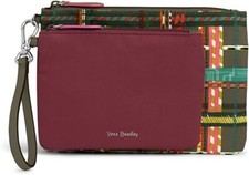 Vera Bradley Mujer Midtown Bolsa Dúo en Preppy Poli Espino Rosa