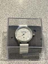 Reloj de buceo Vilebrequin unisex a rayas 43 mm en blanco