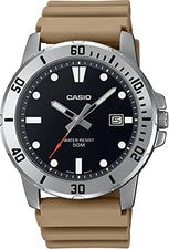 CASIO MTP-VD01-5EV reloj de cuarzo caqui beige