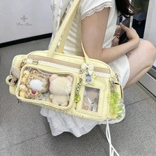 Y2K Nuevo Concierto Ita Bolso JK Gran Capacidad Bolso de Hombro Lindo Regalo Niña