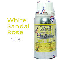 White Sandal Rose by Surrati aceite de perfume concentrado, 100 ml, aceite Attar