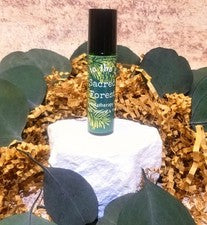 Aceite de perfume de aromaterapia SACRED FOREST con aceites esenciales puros - resinas terrosas