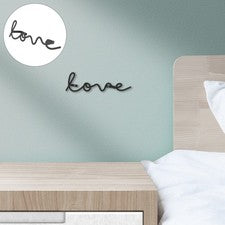 1 pieza Bonita Palabra de Pared Escultura Letra Decoración de Pared Única Hogar Colgante Decoración
