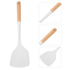 Espátula de cocina de silicona resistente al calor antiadherente sartén utensilio de cocina pala wok