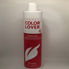 Champú rojo Framesi Color Lover Dynamic Red 500 ml/16,9 fl oz para cabello rojo