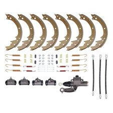 Deluxe Brake Overhaul Kit for 1957 Cadillac w/ Master & Wheel Cylinders Hoses