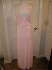Vestido para mujer sin mangas moda XXL rosa (T54)