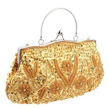 Bolso sin asas creativo para mujer de noche hecho a mano bordado fiesta bolso de mano 1 pieza
