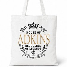 Bolso Shopper ADKINS Family Surname House Of Cotton