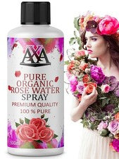 Agua de rosas 100 % puro orgánico búlgaro tónico limpiador cuidado facial del cabello y la piel