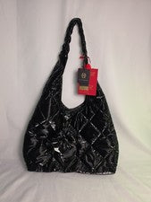 Bolso de Hombro House Of Harlow 1960 Grande Negro Elegante con Bolsa y Scrunchie Nuevo con Etiquetas