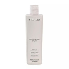 TEC ITALY Silk System Shine Serum 10,1 oz - Tratamiento capilar anti frizz