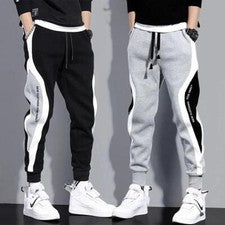 Pantalones Largos Deportivos Ropa De Gimnasio Chándal De Moda Casual Para Hombre