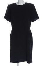 Iris & Ink Vestidos Manga Corta Negro Talla 42