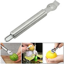 Pelador Zester Rallador Cítricos Accesorios Para Bares de Cocina 16.3 Cm X 2.5 Cm