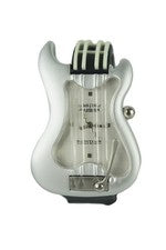 NOS Kool Time Edición Limitada. Reloj Pulsera Guitarra Rock & Roll Platino Unisex