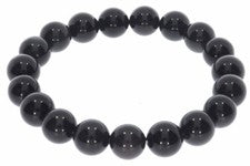 Arco iris obsidiana 10 mm bola joyería piedra preciosa pulsera 10S176 - individual