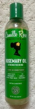 Acondicionador fortalecedor sin enjuague, aceite de romero, 8 fl oz 100 % totalmente natural