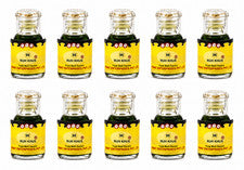 Paquete de 10 fragancias de aceite de perfume de vetiver Nemat 96 Ruh Khus Attar de 2,5 ml cada una