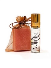 EQUAL EARTH Perfume de Vainilla Rollo Bloque de Aceite Fragancia Natural Vegano Marroquí