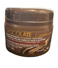 Chocolate L'assio Care Tratamiento Intensivo para Cabello Alisado 12.69 OZ
