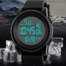 OROLOGIO HONHX NERO SPORTIVO MODA UOMO UNISEX LIGHT VISUALIZZAZIONE LED oi