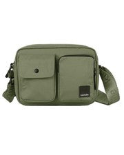 Bolso Mensajero Compacto Kintobe MILES Hoja de Olivo | Perfecto para Transporte Diario,...