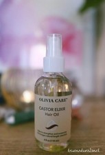 Aceite capilar Olivia Care ricino elixir 118 ml tratamiento fortalecedor e hidratante