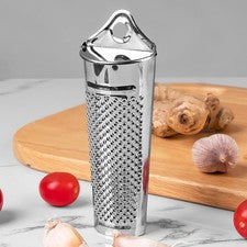 Rallador de queso estructura de acero inoxidable agujeros abrasivos densos utensilios de cocina