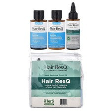 Hair ResQ®, Tratamiento Espesante, Kit de Viaje Exclusivo iHerb®, Kit de 4 Piezas