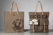 Bolso de Mano Disney Loungefly Star Wars Rebel Forces Únete a la Resistencia Lona Nuevo con Etiquetas