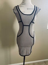Vestido para mujer dorado WowCouture con vendaje