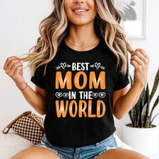 Camiseta Mejor Mamá del Mundo Mujer Maternidad Mamá Vida Día de la Madre Regalo