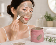 Paquete de mascarilla de barro Boryeong 170 g tratamiento facial tensor de poros K-Beauty