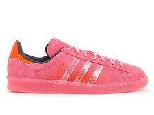 ZAPATOS INFORMALES ESTILO DE VIDA PARA HOMBRE ADIDAS CAMPUS AÑOS 80 ORIGINALES CORAL ROSA NARANJA