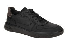 Zapatos Ecco MOVE negros zapatos para hombre cómodos cordones zapatos bajos 55162452012 NUEVO