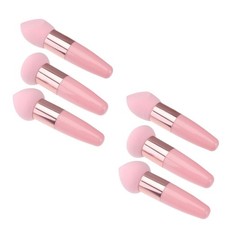 Juego de 2 esponjas de maquillaje flexibles pluma cosmética esponjas de mano belleza mezcla
