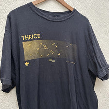 Camisa unisex negra estilo vintage tres veces en alas emplumadas todas las tallas NI167