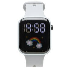ALIAS Watch LED Digital Kids Watch Silicone Band WW22043GY Gray