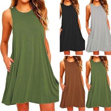 Nuevo 2019 minivestido de moda caliente mujer corto suelto moda casual vestido camisero