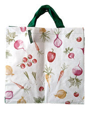 Bolso de Compras Morrisons Frutas Vegetales Bolso de Mano Grande Verduras Verdes Ilustradas