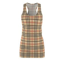 Vestido elegante a cuadros espalda deportiva para mujer, traje informal de verano, ropa deportiva de moda