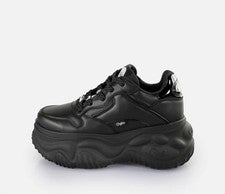 Buffalo London Blader One zapatos de plataforma para hombre (negro)