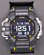 Reloj Hombre CASIO G-SHOCK MASTER OF G Rangeman GPR-H1000-1JR Negro Nuevo en ...