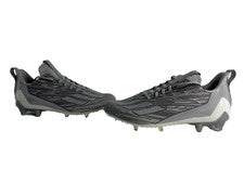 Botines de fútbol Adidas Adizero plateados grises metálicos para hombre talla 12 GX5414